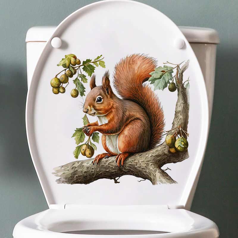 Pegatinas de pared de ardilla  - Pvc Panel Background reseña y precio