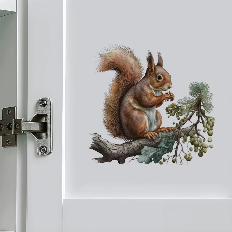 Pegatinas de pared de ardilla  - Pvc Panel Background reseña y precio